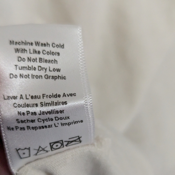 Spiritual Gangster "We are stronger together" rainbow gold cream Tshirt size L - Picture 6 of 7